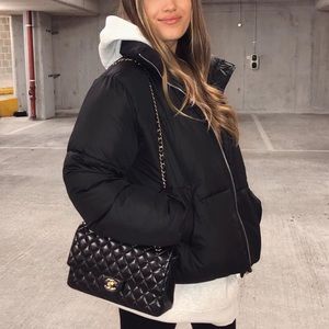 Black H&M puffer jacket !